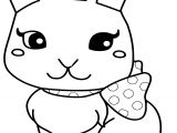 Coloriage De Lapin Mignon A Imprimer Dessin Un Lapin Kc66