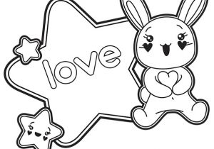 Coloriage De Lapin Trop Mignon A Imprimer Coloriage Lapin Trop Mignon