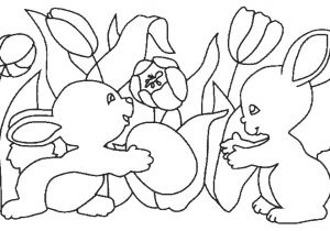 Coloriage De Lapin Trop Mignon A Imprimer La Farandole Bienvenue Sur Le Site De L association Des