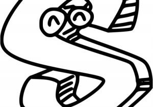 Coloriage De Lettres à Imprimer Coloriage Lettre S à Imprimer