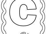 Coloriage De Lettres à Imprimer Coloriages à Imprimer Lettre C Numéro
