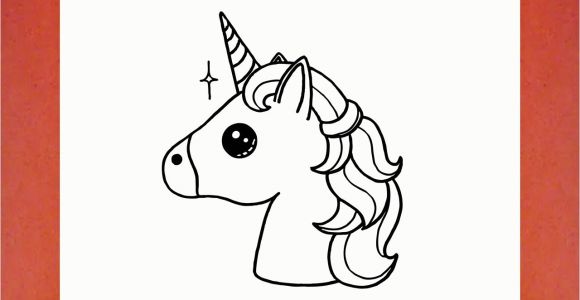 Coloriage De Licorne Kawaii How to Draw A Cute Unicorn