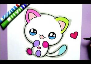 Coloriage De Licorne Kawaii O Dibujar Gato Kawaii Paso A Paso Dibujos Kawaii Faciles How