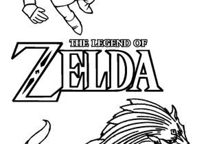 Coloriage De Link Et Zelda Printable Zelda Coloring Pages for Kids