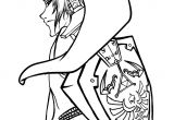 Coloriage De Link Et Zelda Zelda Nintendo 8 Coloriage Zelda Coloriages Pour Enfants