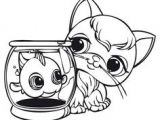 Coloriage De Little Petshop Printable Littlest Pet Shop Coloring Page Monkey Printable