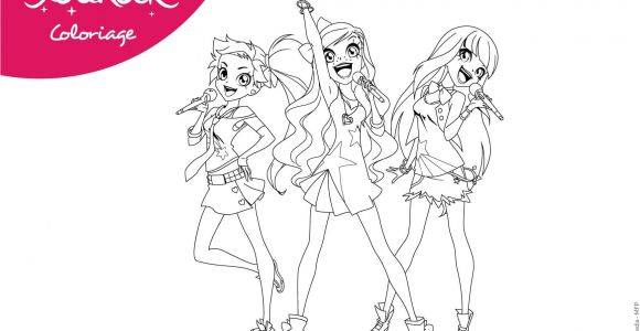 Coloriage De Lolirock A Imprimer Gratuit Coloriage Lolirock I Pinterest