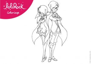 Coloriage De Lolirock Coloriage Mephisto Et Praxina