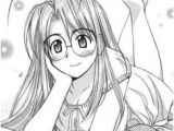 Coloriage De Love Hina 55 Meilleures Images Du Tableau Mangas