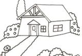 Coloriage De Maison Avec Jardin 31 Dessins De Coloriage Maison Imprimer Avec Coloriage