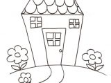 Coloriage De Maison Avec Jardin Coloriage Maison Avec Jardin Dessin Gratuit à Imprimer
