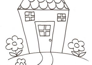 Coloriage De Maison Avec Jardin Coloriage Maison Avec Jardin Dessin Gratuit à Imprimer