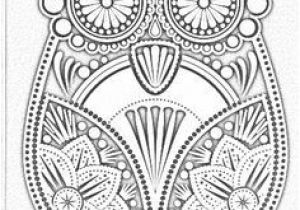 Coloriage De Mandala De Chouette Printable Dover Coloring Pages Mandalas