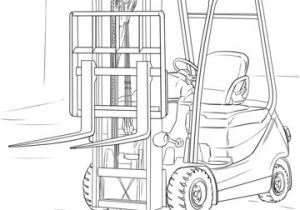 Coloriage De Manitou Coloriage Chariot élévateur