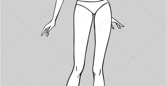 Coloriage De Mannequin A Habiller épinglé Par Little Ball Sur Fashion Model Drowing