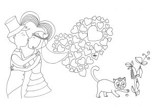 Coloriage De Mariage A Imprimer Gratuit Coloriage Mariage 1434