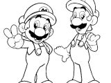 Coloriage De Mario Bros A Imprimer Gratuit Coloriage 12 Dessin Luigi