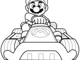 Coloriage De Mario Bros A Imprimer Gratuit Dessins Gratuits   Colorier Coloriage Mario Kart  