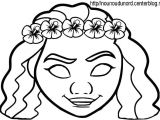 Coloriage De Masque De Fille Activite Masque A Imprimer