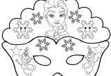 Coloriage De Masque De Fille Activite Masque A Imprimer
