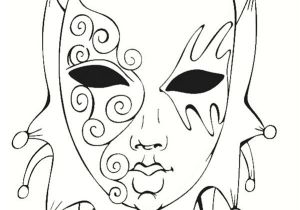 Coloriage De Masque De Venise Masque De Venise Coloriage – 123coloriage