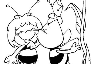 Coloriage De Maya L Abeille Dessins De Maya L Abeille   Colorier