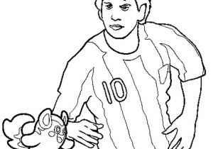 Coloriage De Messi A Colorier Coloriage Messi En Ligne Gratuit   Imprimer