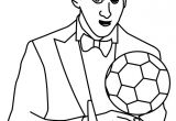 Coloriage De Messi A Imprimer Coloriage Lionel Messi Ballon D or 2016   Imprimer