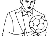 Coloriage De Messi A Imprimer Coloriage Lionel Messi Ballon D or 2016   Imprimer