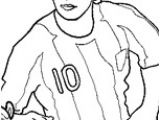 Coloriage De Messi A Imprimer Coloriage Lionel Messi En Ligne Gratuit   Imprimer