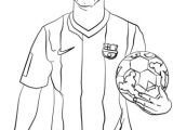 Coloriage De Messi A Imprimer Coloriage Lionel Messi