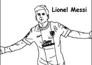 Coloriage De Messi Et Ronaldo Lionel Messi Coloring Printable Page