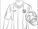 Coloriage De Messi Et Ronaldo Lionel Messi soccer Player Coloring Sheet