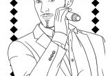 Coloriage De Michael Jackson Coloriage Chanteur  La Mode Matt Pokora Hugolescargot