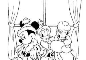 Coloriage De Mickey Noel A Imprimer Dessin   Imprimer Mickey Et Ses Amis