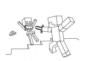 Coloriage De Minecraft à Imprimer Stampy Coloring Pages Democraciaejustica