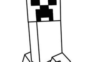 Coloriage De Minecraft Creeper Herobrine with Sword Coloring Page