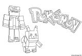 Coloriage De Minecraft En Ligne Coloriage Minecraft Pokemon Dessin