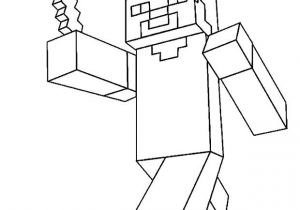 Coloriage De Minecraft En Ligne Coloriage Minecraft Steve Dessin