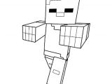 Coloriage De Minecraft En Ligne Coloriage Zombie De Minecraft En Ligne Gratuit   Imprimer