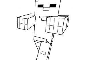 Coloriage De Minecraft En Ligne Coloriage Zombie De Minecraft En Ligne Gratuit   Imprimer