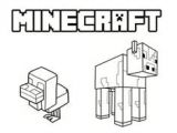 Coloriage De Minecraft Gratuit à Imprimer Minecraft Ender Dragon Ebook Sample Coloring Page
