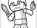 Coloriage De Minecraft Herobrine Minecraft Herobrine Coloring Pages Printable