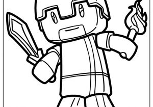 Coloriage De Minecraft Herobrine Minecraft Herobrine Coloring Pages Printable