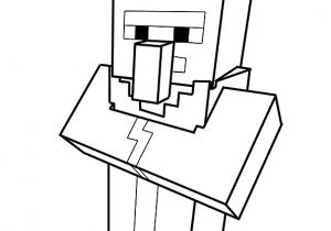 Coloriage De Minecraft Monstre Coloriage D Un Villageois Du Jeu Minecraft
