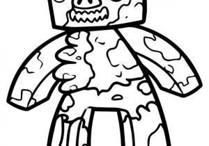 Coloriage De Minecraft Zombie Coloriage Minecraft Zombie Pigman Jecolorie