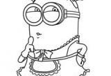 Coloriage De Minion à Imprimer Gratuit Minions Tegninger Til Farvel¦gning Printbare Farvel¦gning for B¸rn