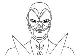 Coloriage De Miraculous En Ligne Miraculous Tales Of Ladybug & Cat Noir Hawk Moth the Head Of