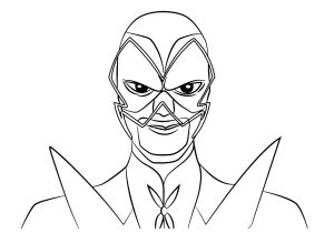 Coloriage De Miraculous En Ligne Miraculous Tales Of Ladybug & Cat Noir Hawk Moth the Head Of