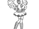 Coloriage De Monster High à Imprimer Clawdeen Coloriage Cute Wolfes Pinterest